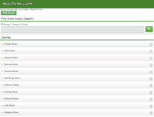 Tablet Screenshot of desitape.com